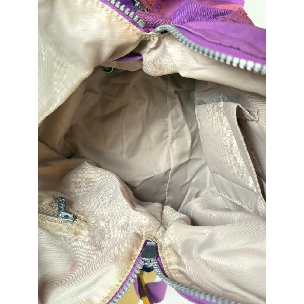 PURPLE Kipling Nicolette Crossbody bag/tote EUC - excellent condition - Picture 5 of 9